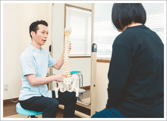 施術前の検査と説明