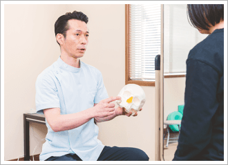 施術後の検査と説明